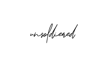Handwritten Signature for Unsoldiered - Style 139 Online