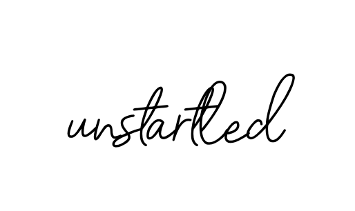 Unstartled signature