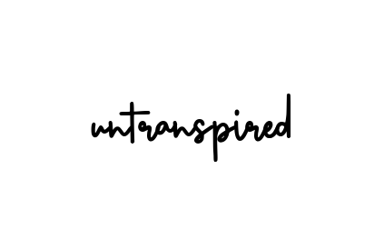 Untranspired signature