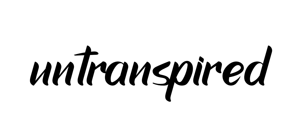 Untranspired signature