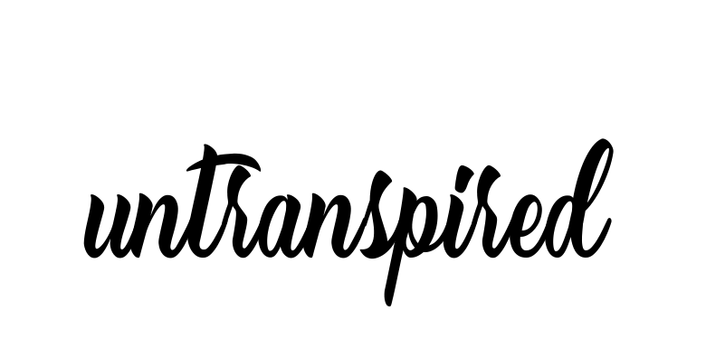 Untranspired signature