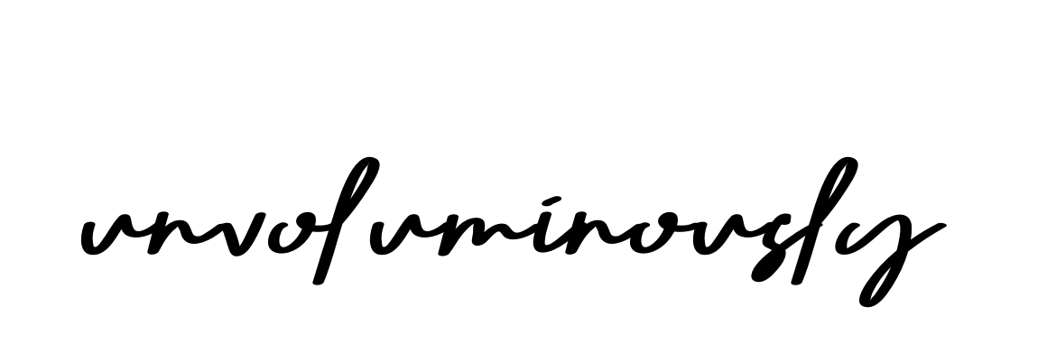 Handwritten Signature for Unvoluminously - Style 135 Online