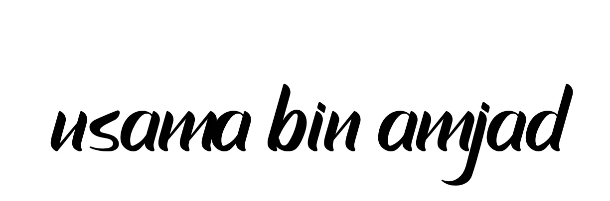 Handwritten Signature for Usama-bin-amjad - Style 153 Online