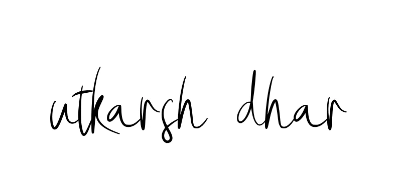 Handwritten Signature for Utkarsh-dhar - Style 146 Online