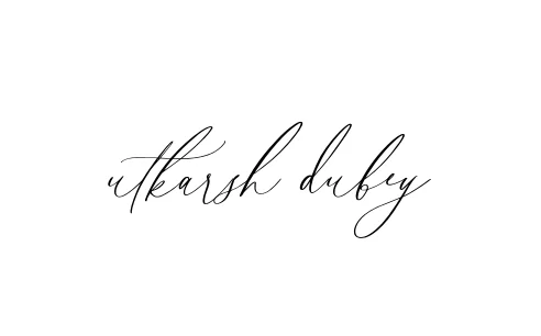 Handwritten Signature for Utkarsh-dubey - Style 134 Online