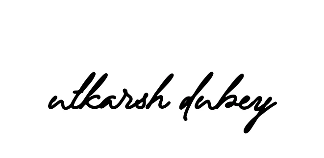 Handwritten Signature for Utkarsh-dubey - Style 137 Online