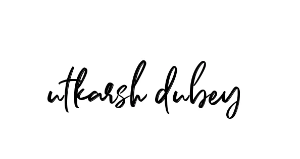 Handwritten Signature for Utkarsh-dubey - Style 141 Online