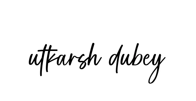 Handwritten Signature for Utkarsh-dubey - Style 142 Online