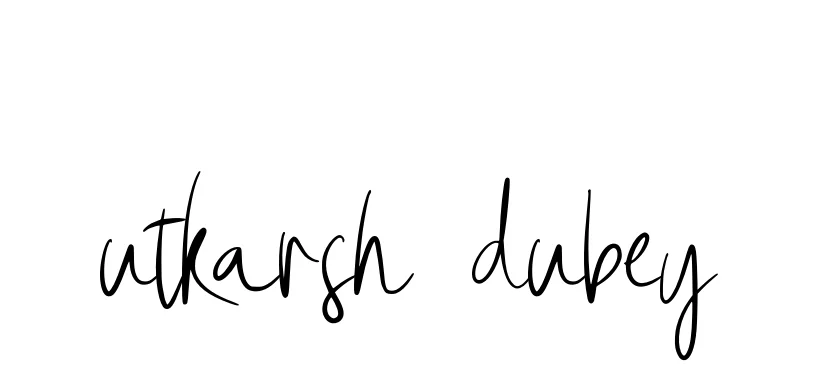 Handwritten Signature for Utkarsh-dubey - Style 146 Online