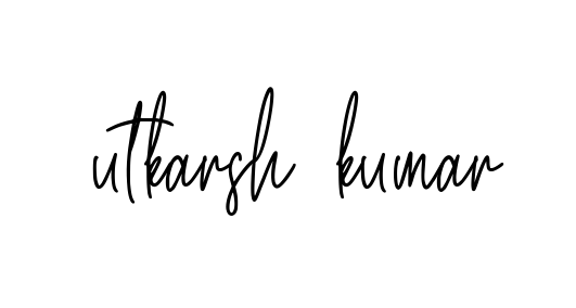 Handwritten Signature for Utkarsh-kumar - Style 154 Online