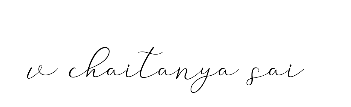 V-chaitanya-sai signature