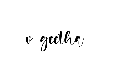 V-geetha- signature