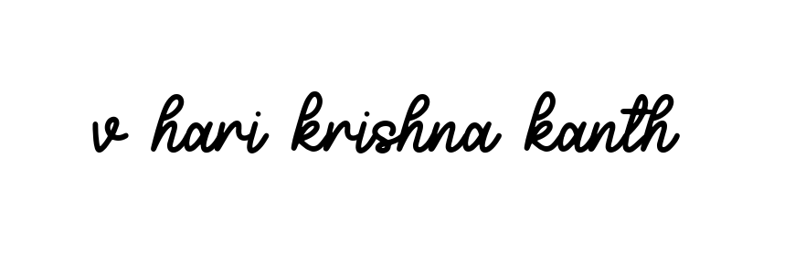 V-hari-krishna-kanth- signature