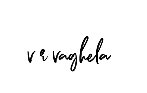 Handwritten Signature for V-r-vaghela- - Style 141 Online