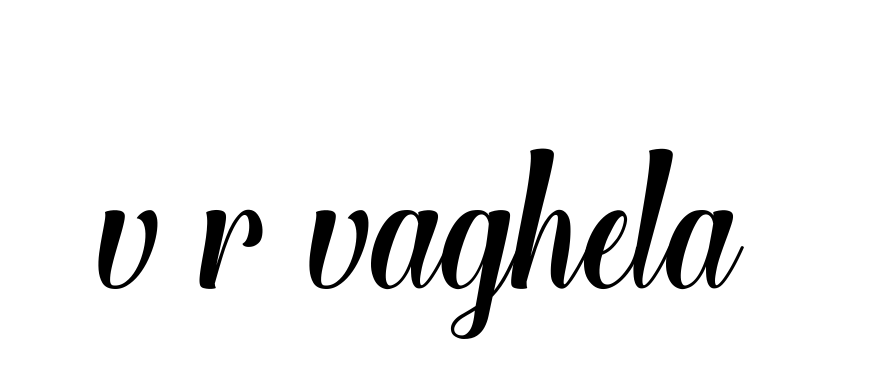 Handwritten Signature for V-r-vaghela- - Style 148 Online