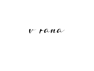 Handwritten Signature for V-rana - Style 132 Online