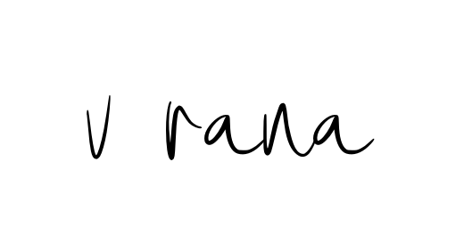 Handwritten Signature for V-rana - Style 146 Online
