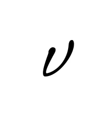 Handwritten Signature for V - Style 151 Online