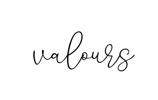 Valours Signature Style TerselyRegular