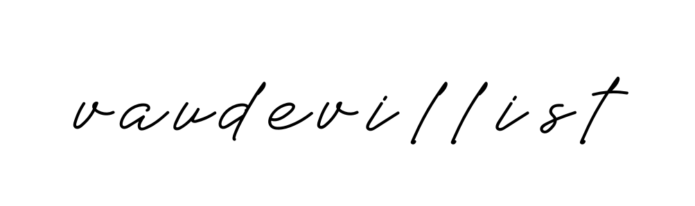 Handwritten Signature for Vaudevillist - Style 152 Online