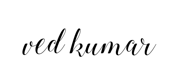 Handwritten Signature for Ved-kumar - Style 144 Online