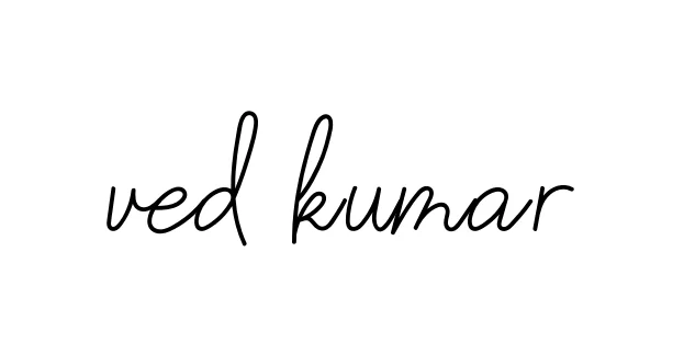 Handwritten Signature for Ved-kumar - Style 145 Online