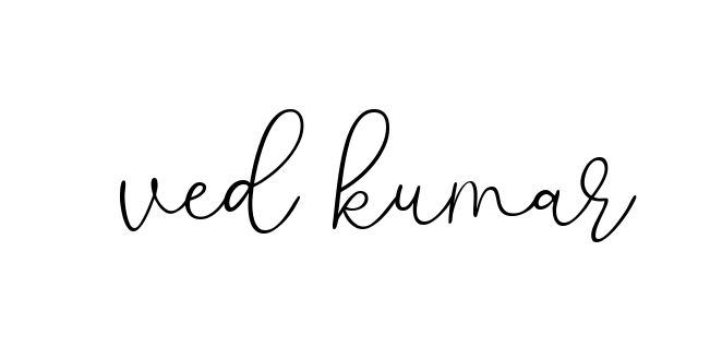 Handwritten Signature for Ved-kumar - Style 147 Online