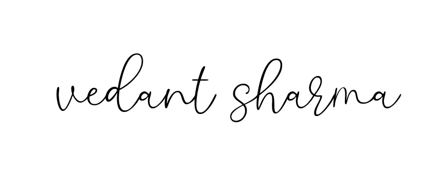 Handwritten Signature for Vedant-sharma - Style 147 Online
