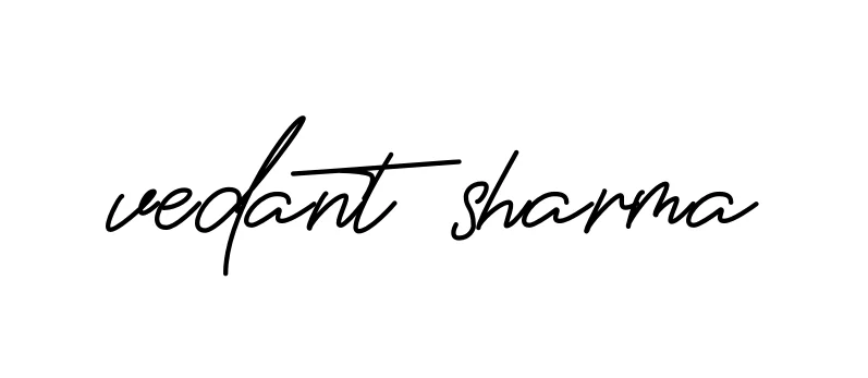 Handwritten Signature for Vedant-sharma - Style 150 Online