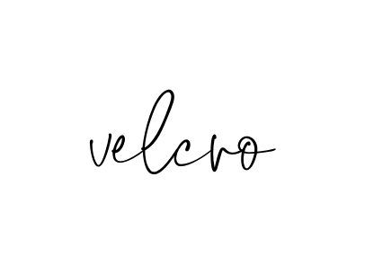 Velcro signature