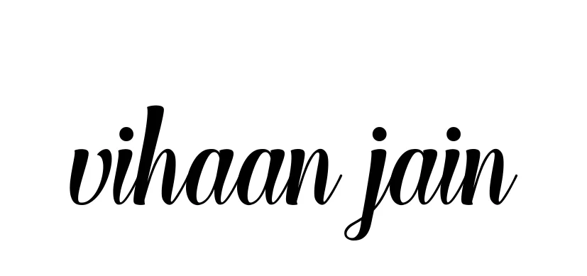 Handwritten Signature for Vihaan-jain - Style 148 Online