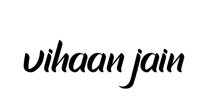 Handwritten Signature for Vihaan-jain - Style 153 Online