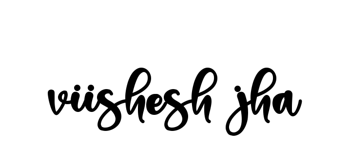 Viishesh-jha signature