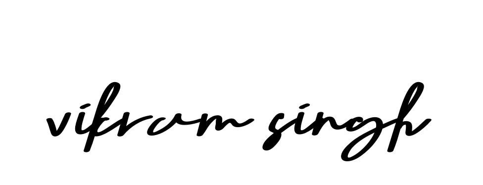 Handwritten Signature for Vikram-singh - Style 135 Online