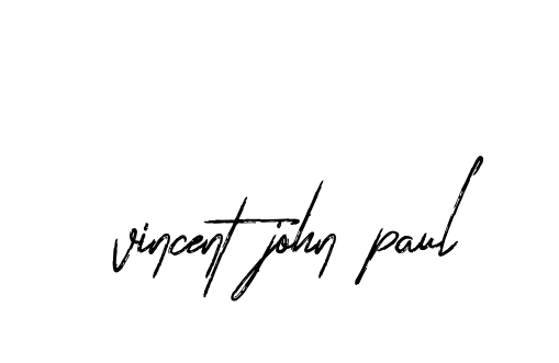 Handwritten Signature for Vincent-john-paul- - Style 133 Online