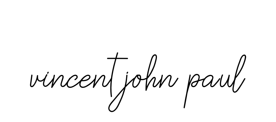 Handwritten Signature for Vincent-john-paul- - Style 145 Online