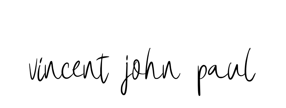 Handwritten Signature for Vincent-john-paul- - Style 146 Online
