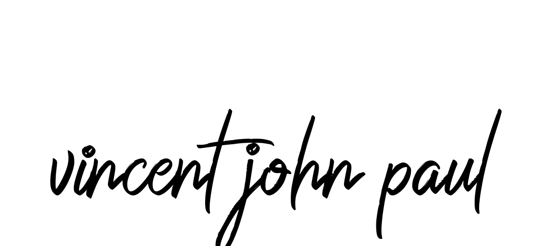 Handwritten Signature for Vincent-john-paul- - Style 149 Online