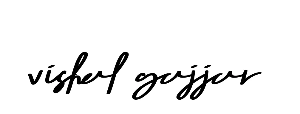 Handwritten Signature for Vishal-gajjar - Style 135 Online