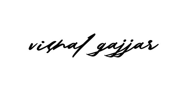 Handwritten Signature for Vishal-gajjar - Style 140 Online