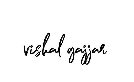 Handwritten Signature for Vishal-gajjar - Style 141 Online