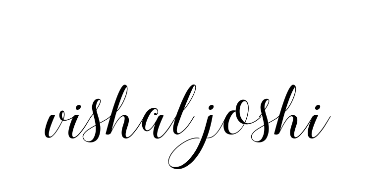Handwritten Signature for Vishal-joshi - Style 144 Online