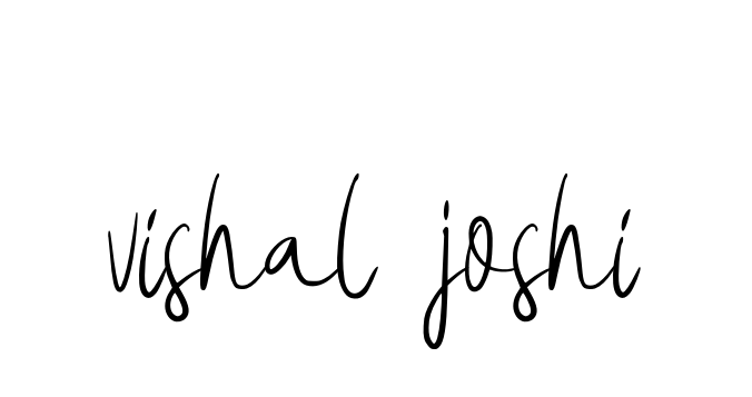 Handwritten Signature for Vishal-joshi - Style 146 Online