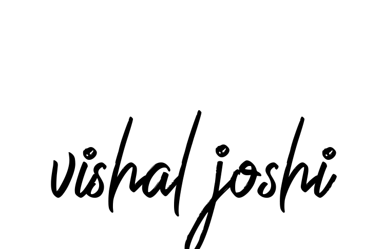 Handwritten Signature for Vishal-joshi - Style 149 Online