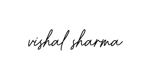 Vishal-sharma signature