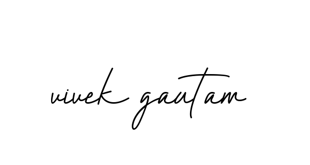 Vivek-gautam signature