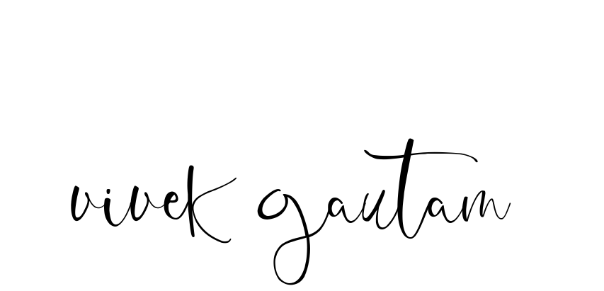 Vivek-gautam signature