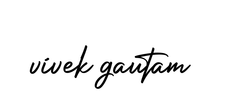 Vivek-gautam signature