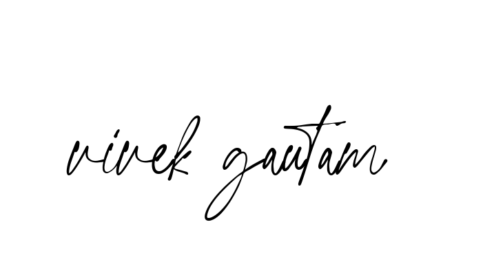 Vivek-gautam signature