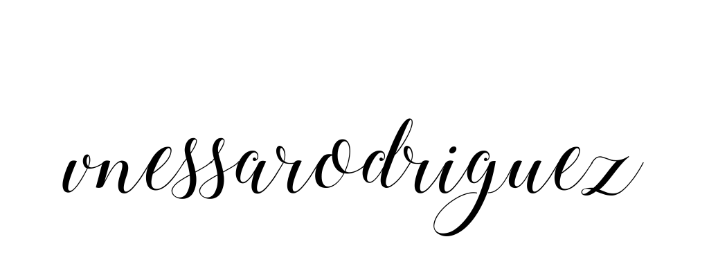 Vnessarodriguez signature